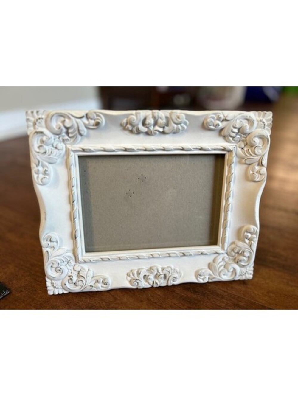 Shabby Chic Ornate White Decorative Photo Frame